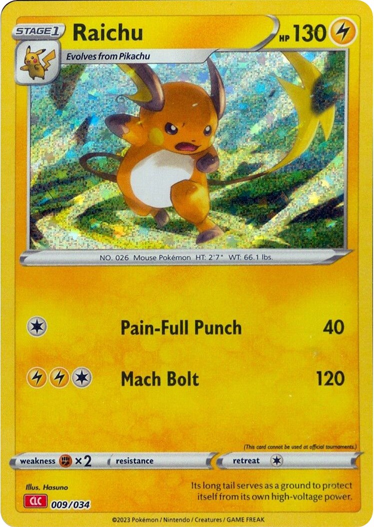 Raichu [Trading Card Game Classic] | Exor Games New Glasgow