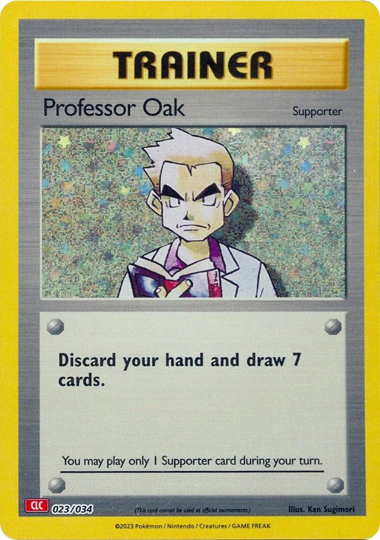 Professor Oak (CLC) [Trading Card Game Classic] | Exor Games New Glasgow