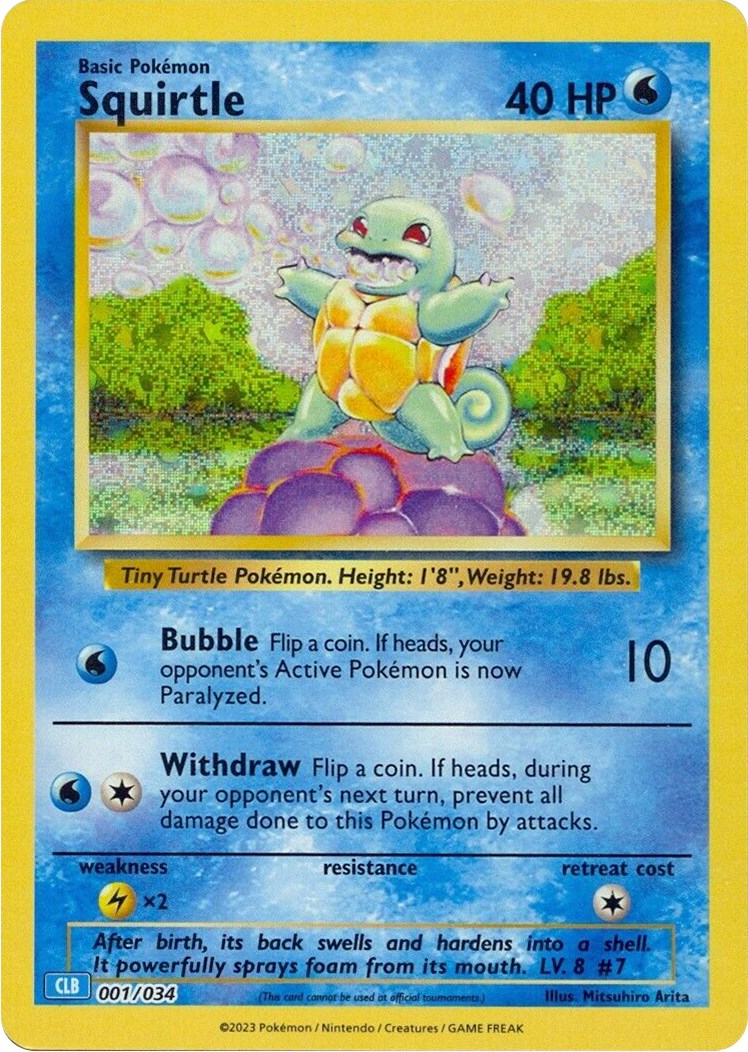 Squirtle [Trading Card Game Classic] | Exor Games New Glasgow