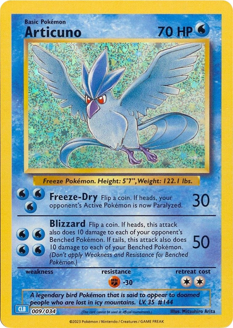 Articuno [Trading Card Game Classic] | Exor Games New Glasgow