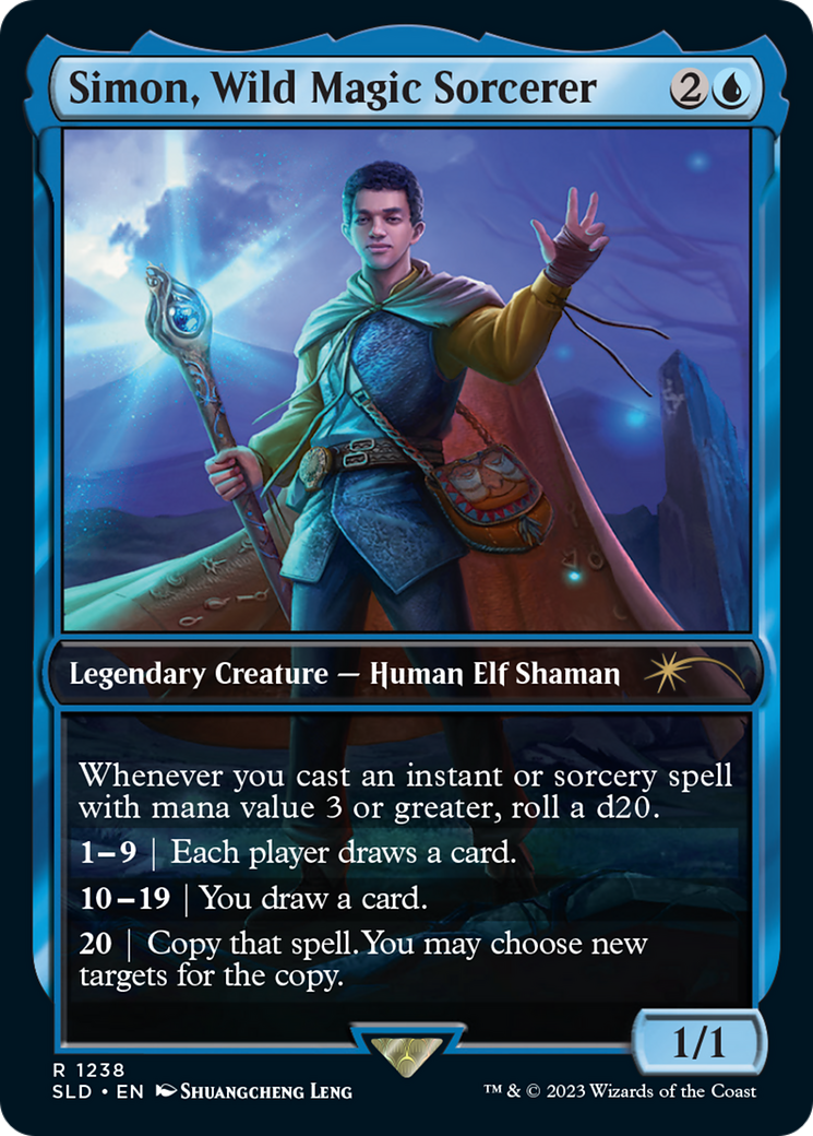 Simon, Wild Magic Sorcerer [Secret Lair Drop Series] | Exor Games New Glasgow