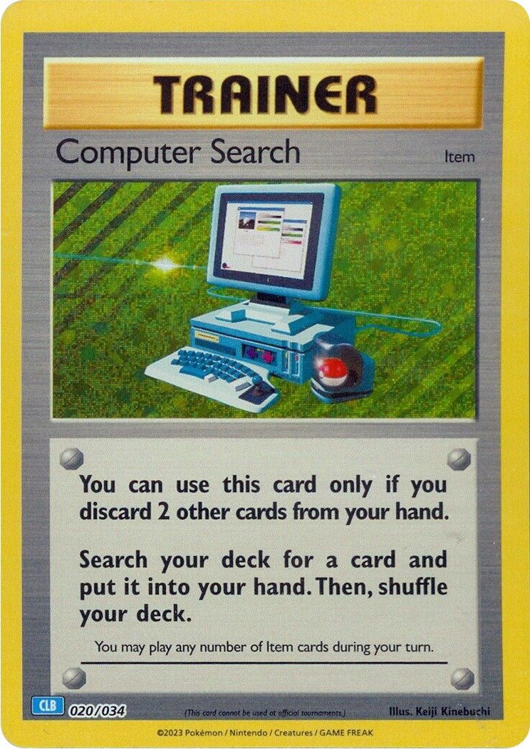 Computer Search (CLB) [Trading Card Game Classic] | Exor Games New Glasgow