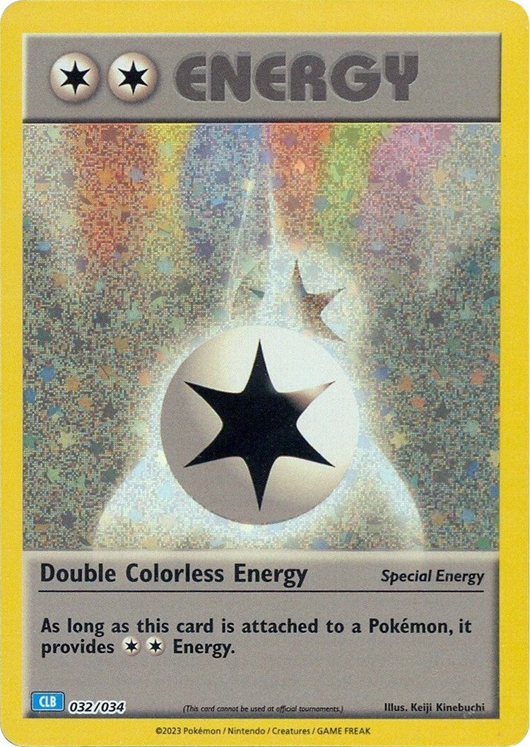 Double Colorless Energy (CLB) [Trading Card Game Classic] | Exor Games New Glasgow