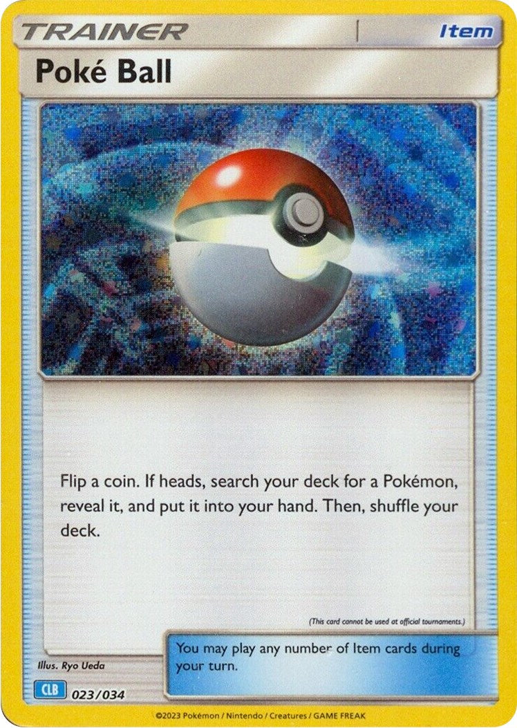 Poke Ball (CLB) [Trading Card Game Classic] | Exor Games New Glasgow