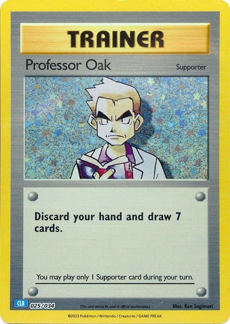 Professor Oak (CLB) [Trading Card Game Classic] | Exor Games New Glasgow