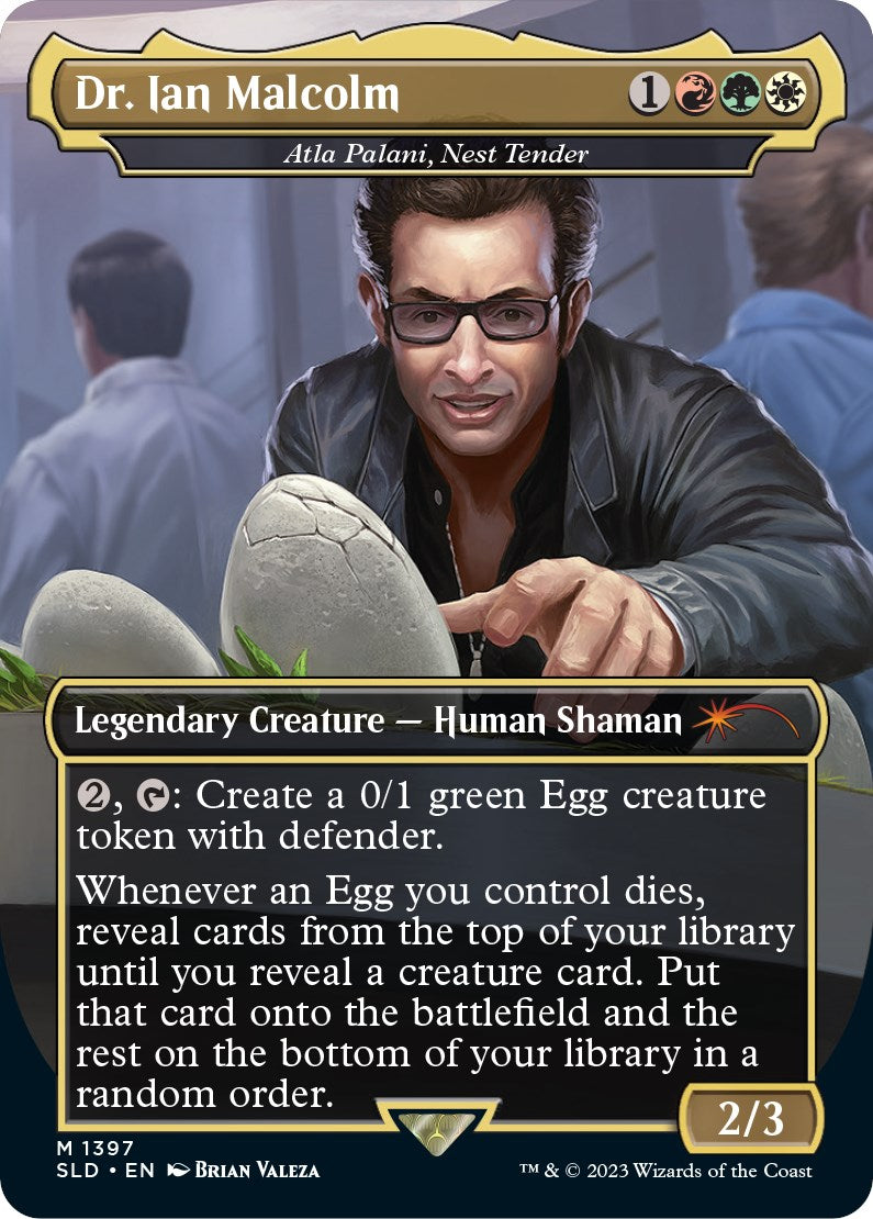 Dr. Ian Malcolm - Atla Palani, Nest Tender [Secret Lair Drop Series] | Exor Games New Glasgow