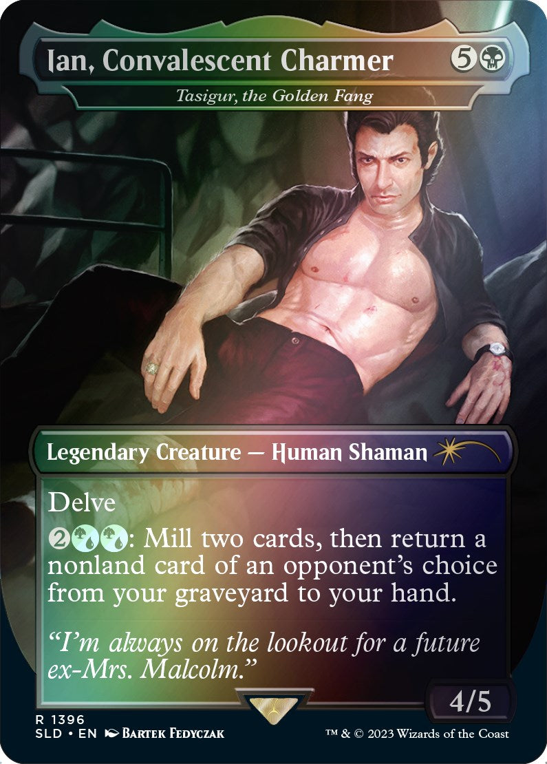 Ian, Convalescent Charmer - Tasigur, the Golden Fang (Rainbow Foil) [Secret Lair Drop Series] | Exor Games New Glasgow