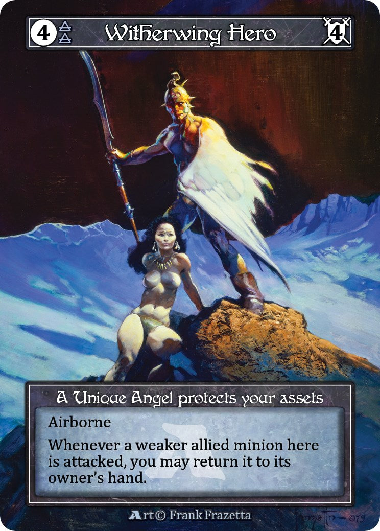 Witherwing Hero (Alpha Investments Promo) (Foil) [Beta] | Exor Games New Glasgow
