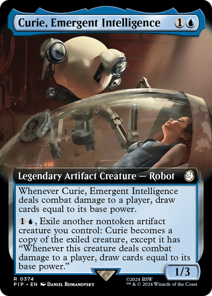 Curie, Emergent Intelligence (Extended Art) [Fallout] | Exor Games New Glasgow