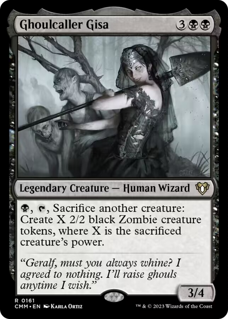 Ghoulcaller Gisa [Commander Masters] | Exor Games New Glasgow