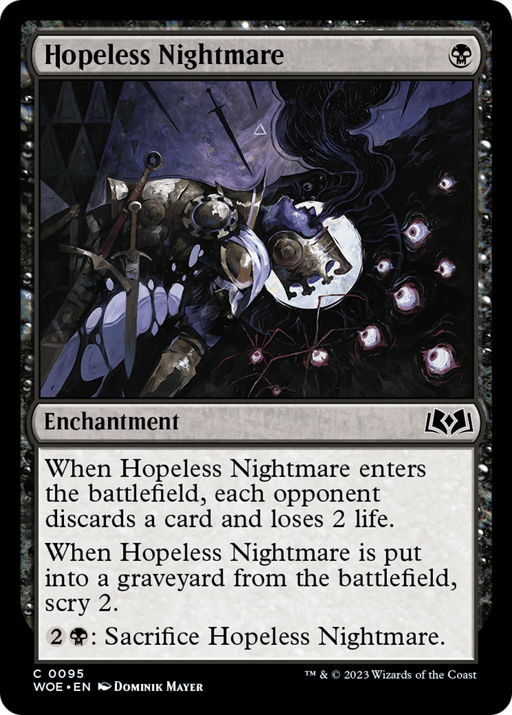 Hopeless Nightmare [Wilds of Eldraine] | Exor Games New Glasgow