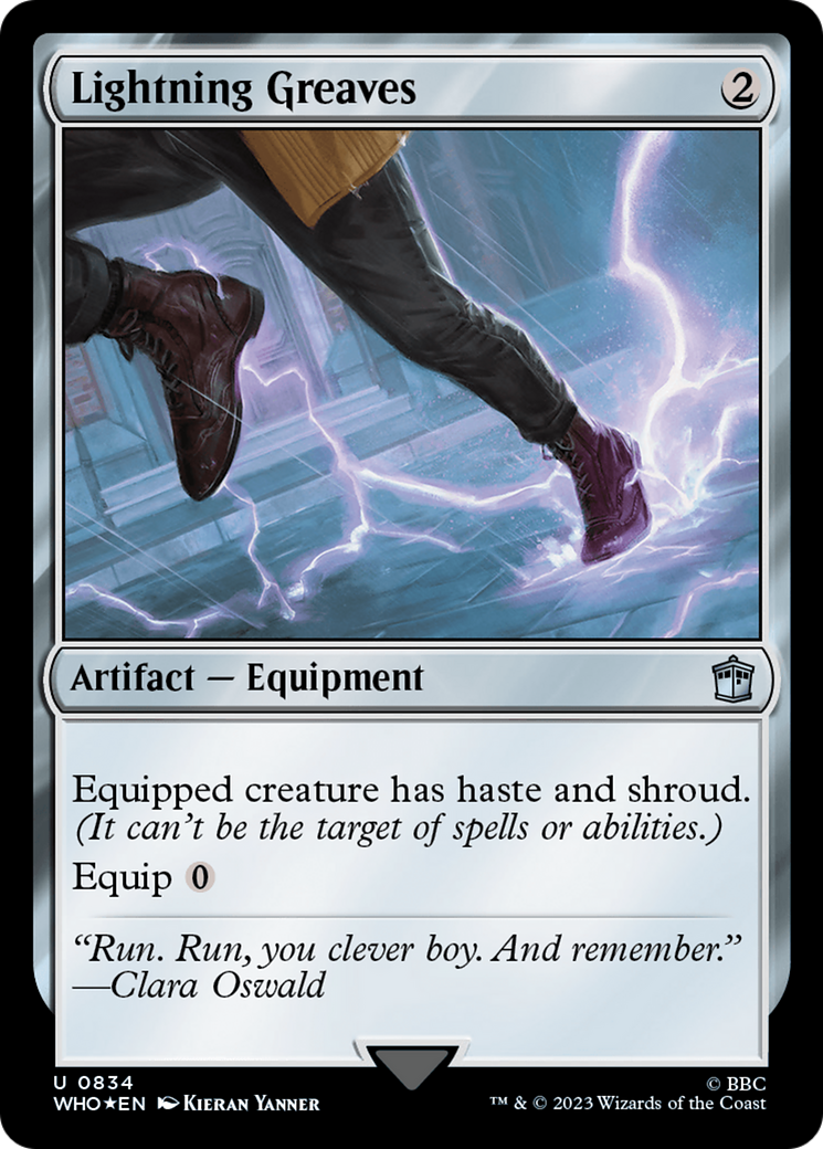 Lightning Greaves (Surge Foil) [Doctor Who] | Exor Games New Glasgow