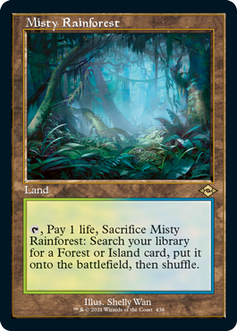 Misty Rainforest (Retro Foil Etched) [Modern Horizons 2] | Exor Games New Glasgow