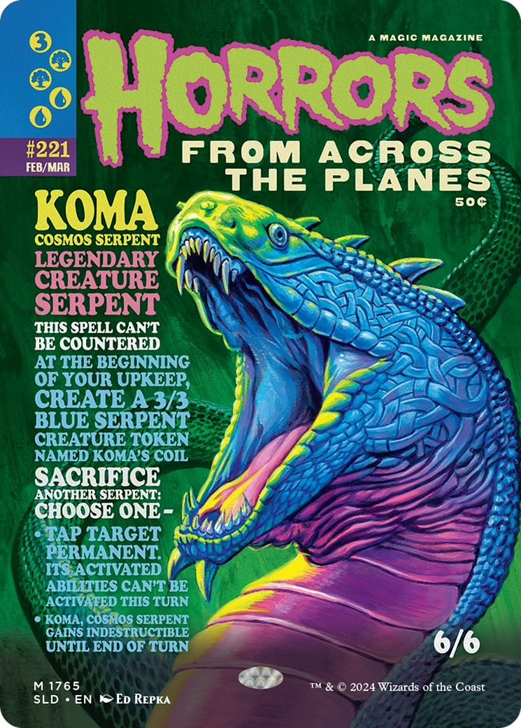 Koma, Cosmos Serpent [Secret Lair Drop Series] | Exor Games New Glasgow