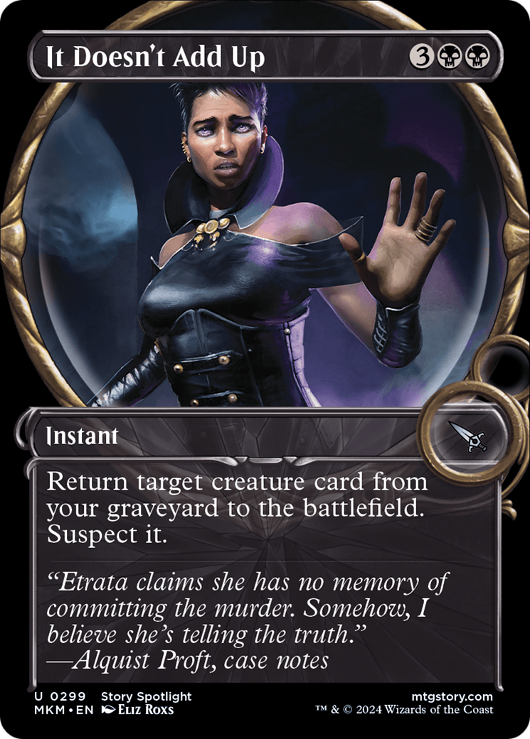 It Doesn't Add Up (Showcase) [Murders at Karlov Manor] | Exor Games New Glasgow