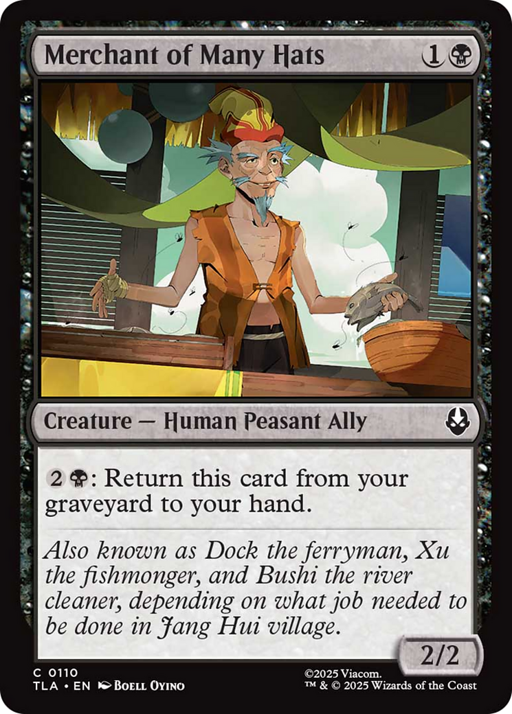 Merchant of Many Hats [Avatar: The Last Airbender] | Exor Games New Glasgow