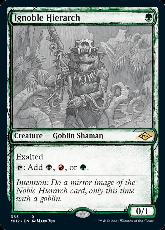 Ignoble Hierarch (Sketch) [Modern Horizons 2] | Exor Games New Glasgow