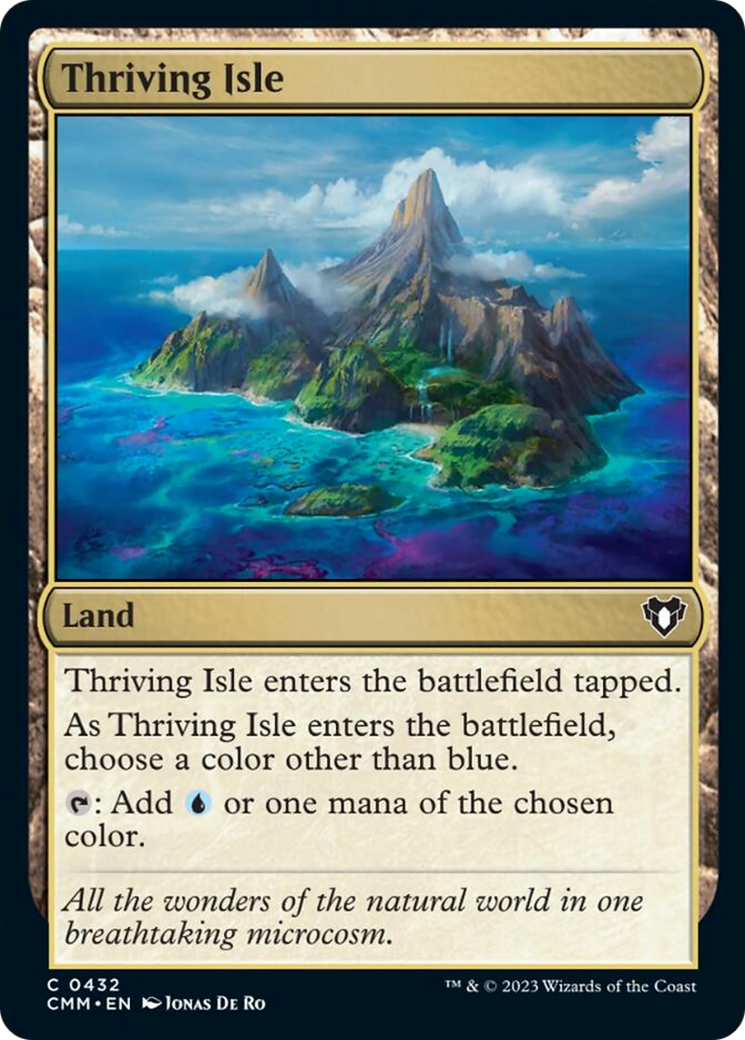 Thriving Isle [Commander Masters] | Exor Games New Glasgow