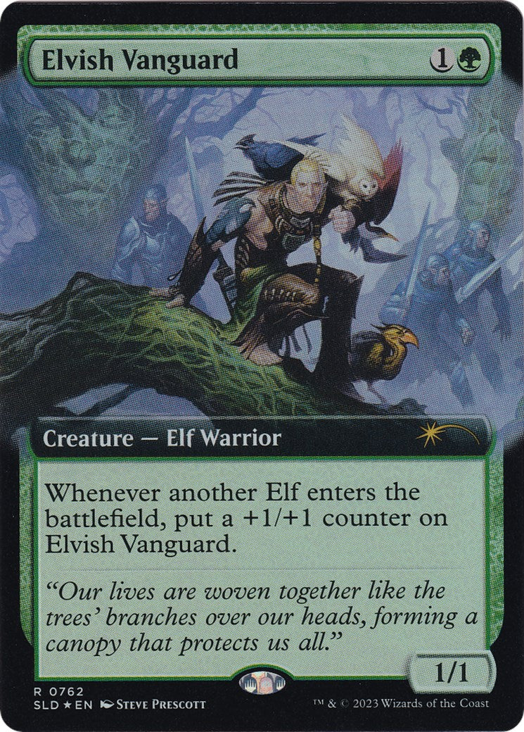 Elvish Vanguard (Extended Art) [Secret Lair Drop Series] | Exor Games New Glasgow