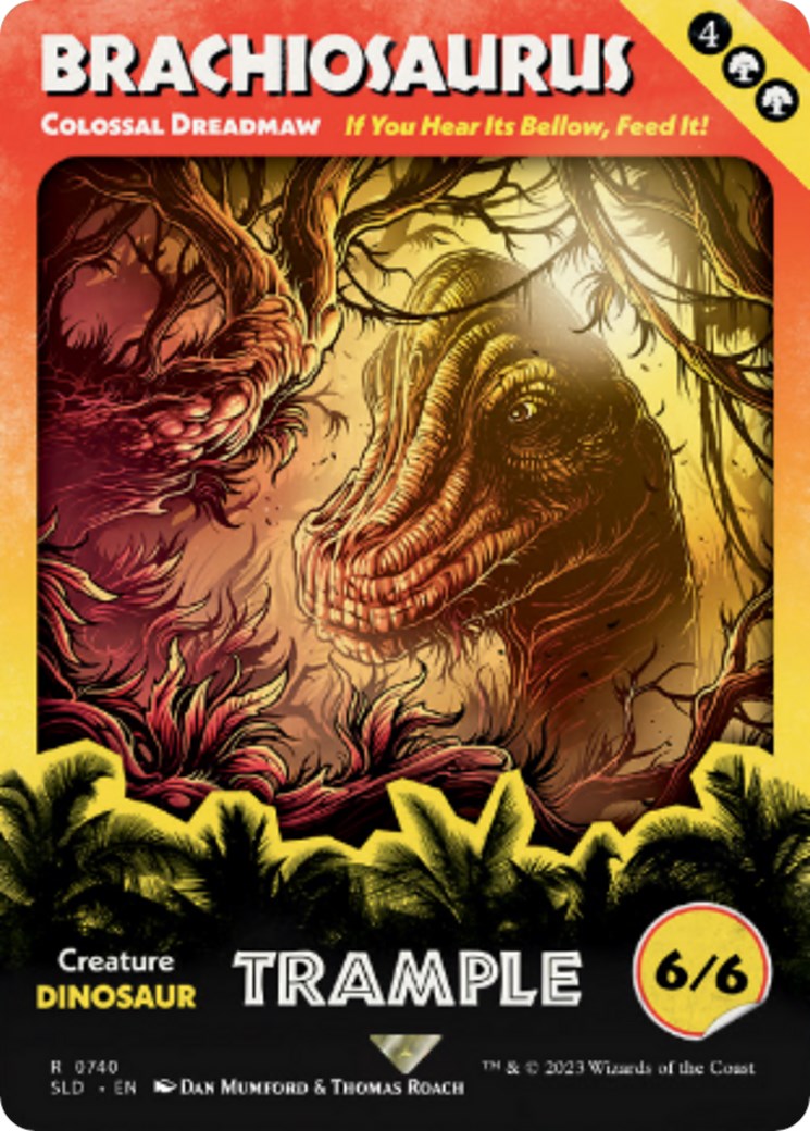 Brachiosaurus - Colossal Dreadmaw [Secret Lair Drop Series] | Exor Games New Glasgow