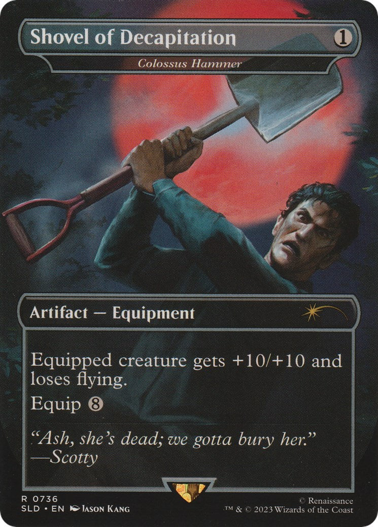 Shovel of Decapitation - Colossus Hammer [Secret Lair Drop Series] | Exor Games New Glasgow