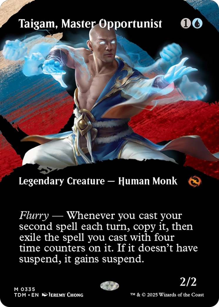 Taigam, Master Opportunist (Borderless) [Tarkir: Dragonstorm] | Exor Games New Glasgow