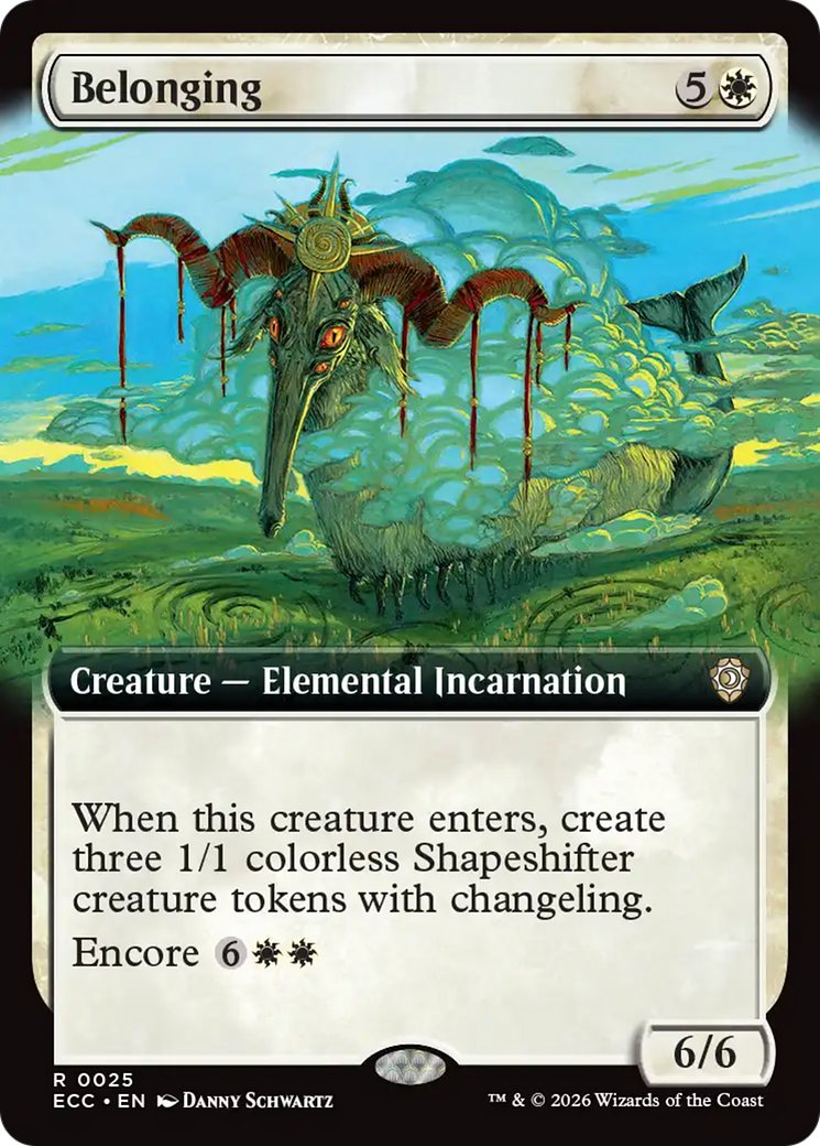 Belonging (Extended Art) [Lorwyn Eclipsed Commander] | Exor Games New Glasgow