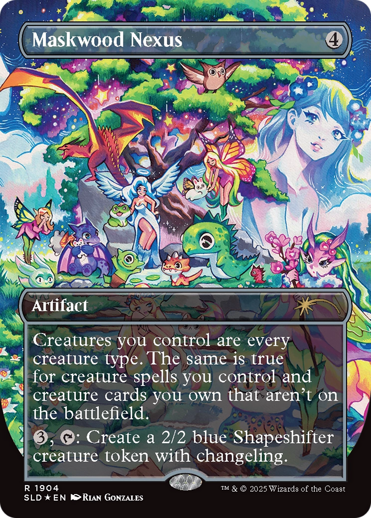 Maskwood Nexus (Double Rainbow Foil) [Secret Lair Drop Series] | Exor Games New Glasgow