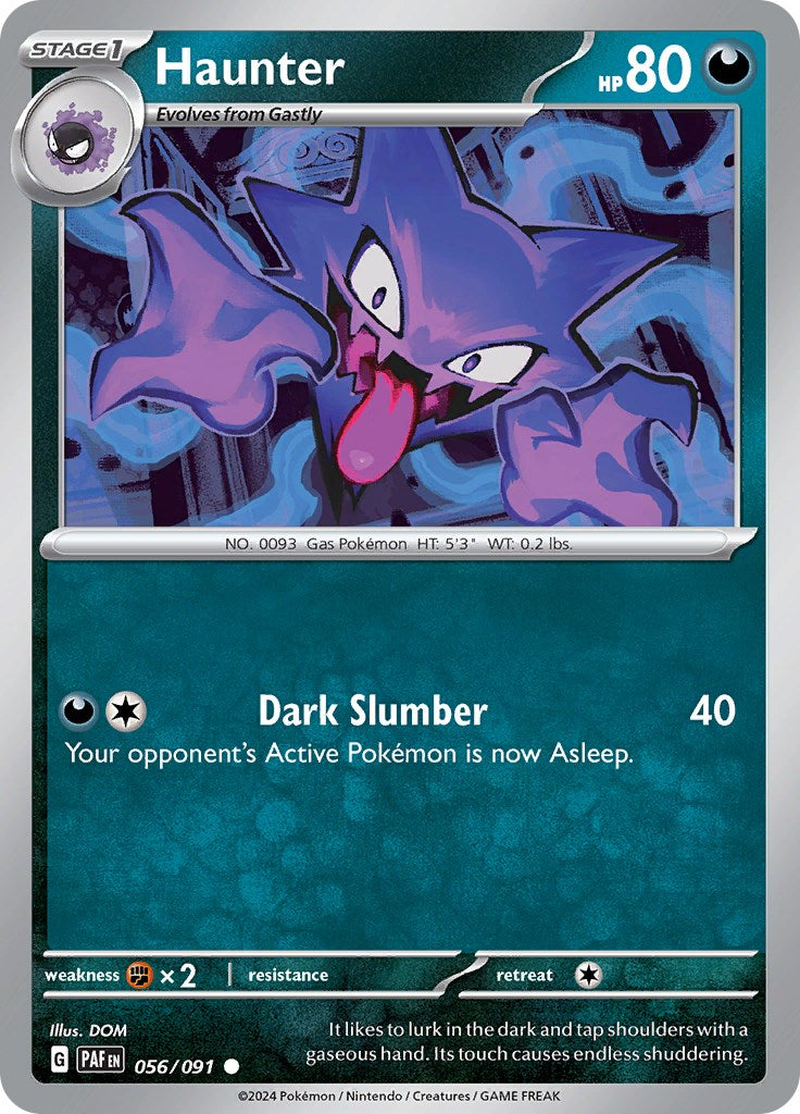 Haunter (056/091) [Scarlet & Violet: Paldean Fates] | Exor Games New Glasgow