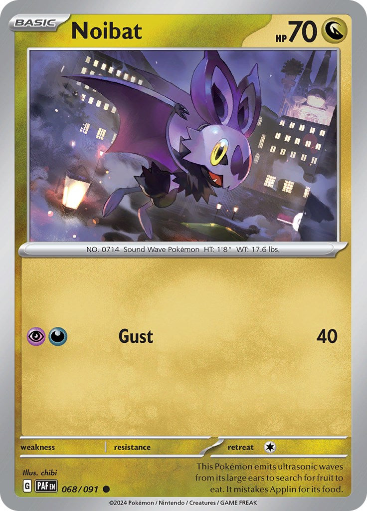 Noibat (068/091) [Scarlet & Violet: Paldean Fates] | Exor Games New Glasgow