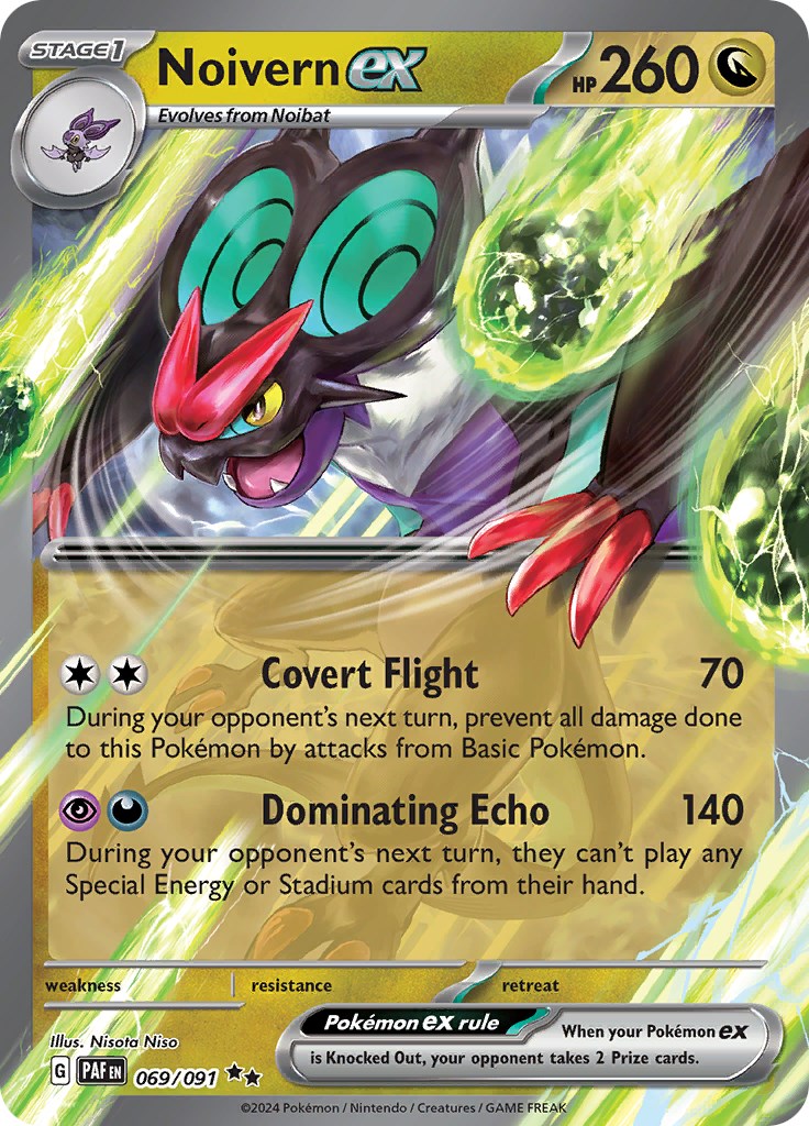 Noivern ex (069/091) [Scarlet & Violet: Paldean Fates] | Exor Games New Glasgow