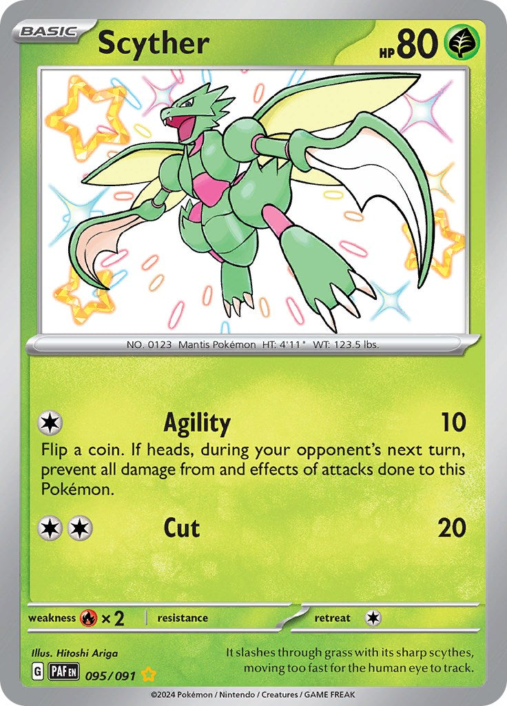 Scyther (095/091) [Scarlet & Violet: Paldean Fates] | Exor Games New Glasgow