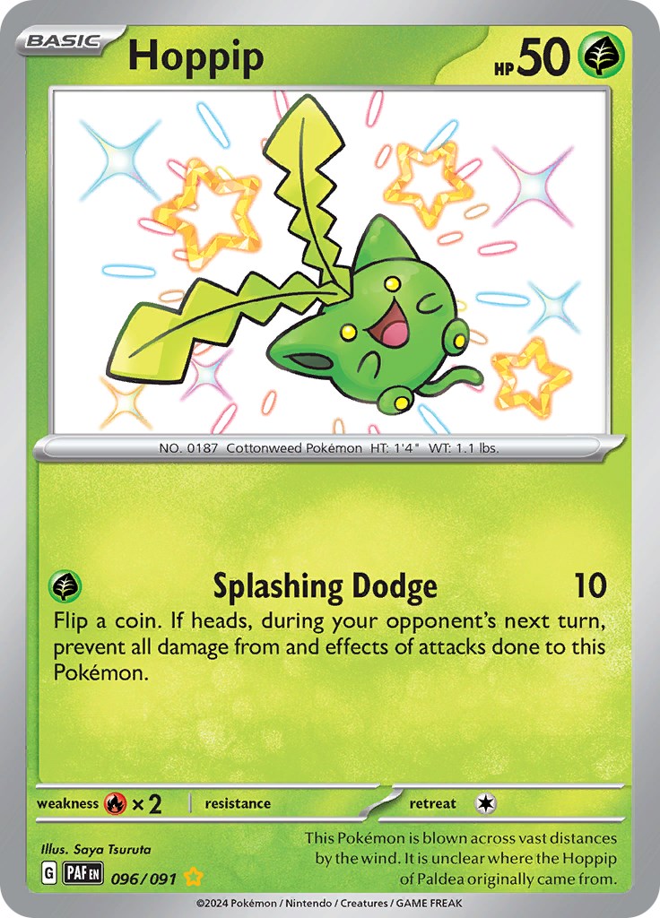 Hoppip (096/091) [Scarlet & Violet: Paldean Fates] | Exor Games New Glasgow