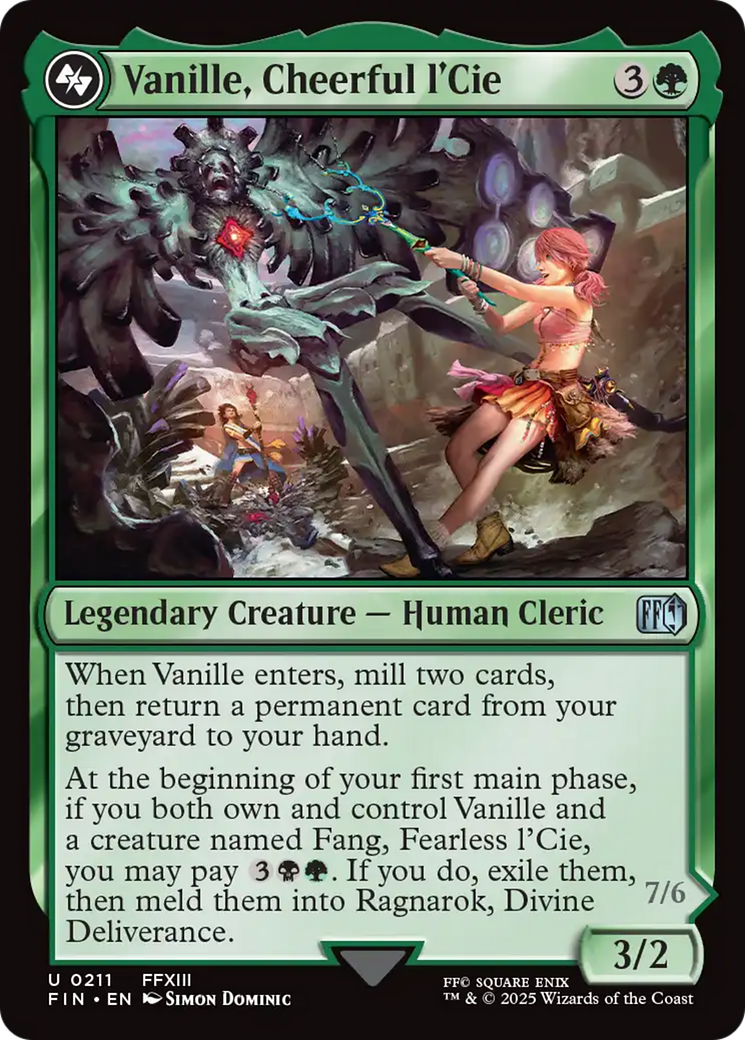 Vanille, Cheerful l'Cie // Ragnarok, Divine Deliverance [FINAL FANTASY] | Exor Games New Glasgow