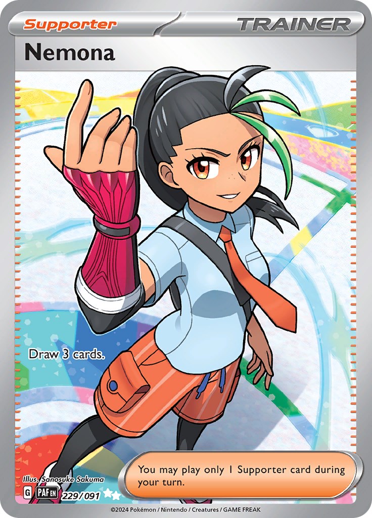 Nemona (229/091) [Scarlet & Violet: Paldean Fates] | Exor Games New Glasgow