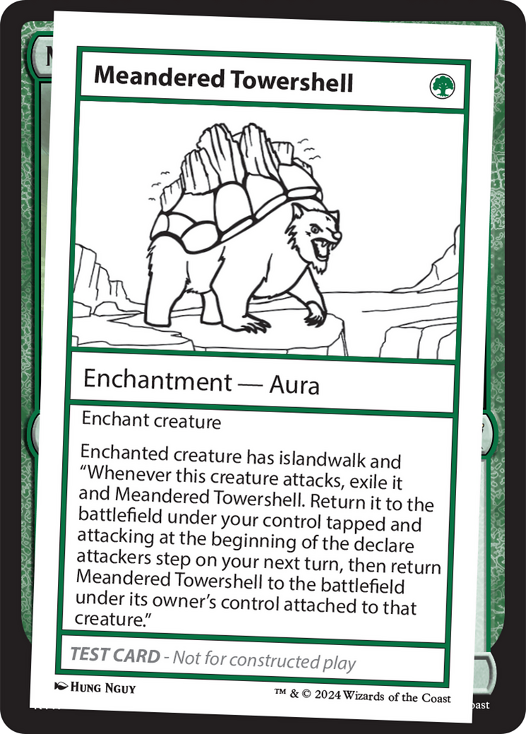 Meandered Towershell [Mystery Booster 2 Playtest Cards] | Exor Games New Glasgow