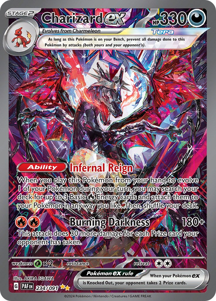 Charizard ex (234/091) [Scarlet & Violet: Paldean Fates] | Exor Games New Glasgow