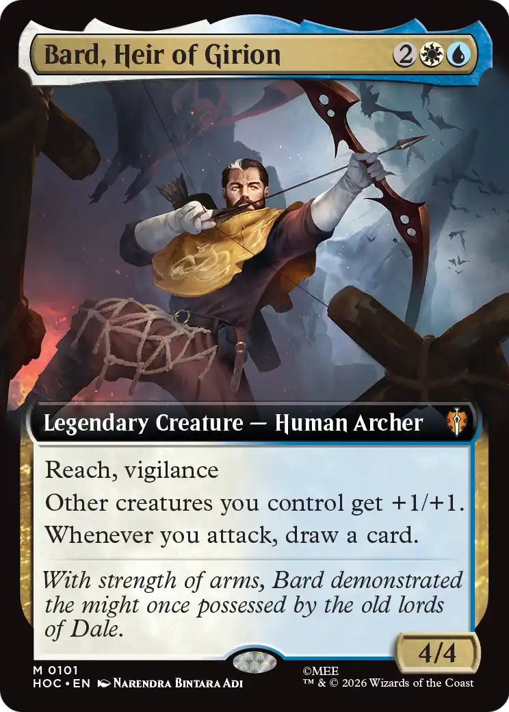 Bard, Heir of Girion (Extended Art) [The Hobbit: Eternal-Legal] | Exor Games New Glasgow