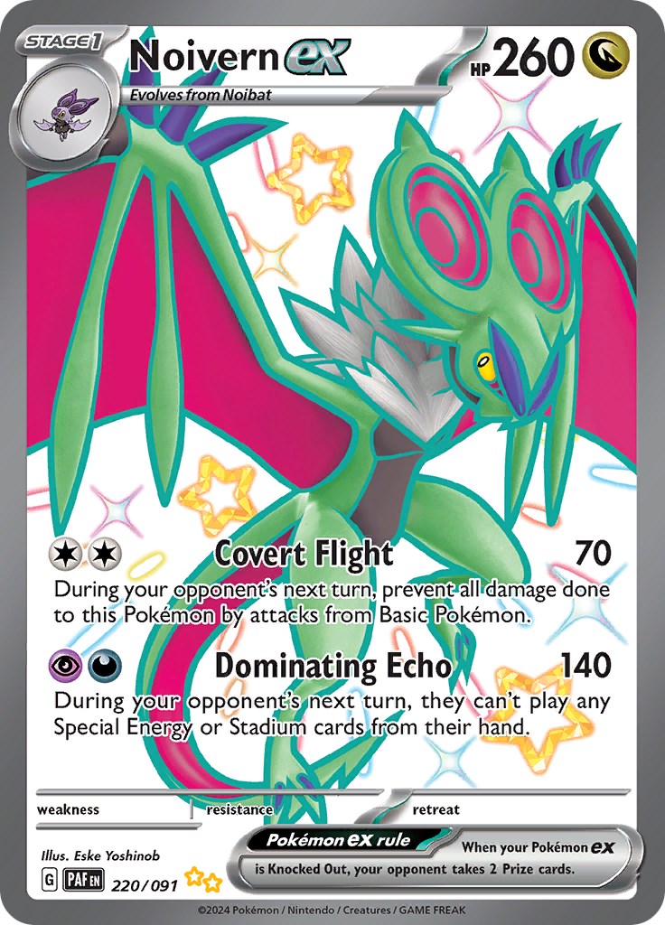 Noivern ex (220/091) [Scarlet & Violet: Paldean Fates] | Exor Games New Glasgow