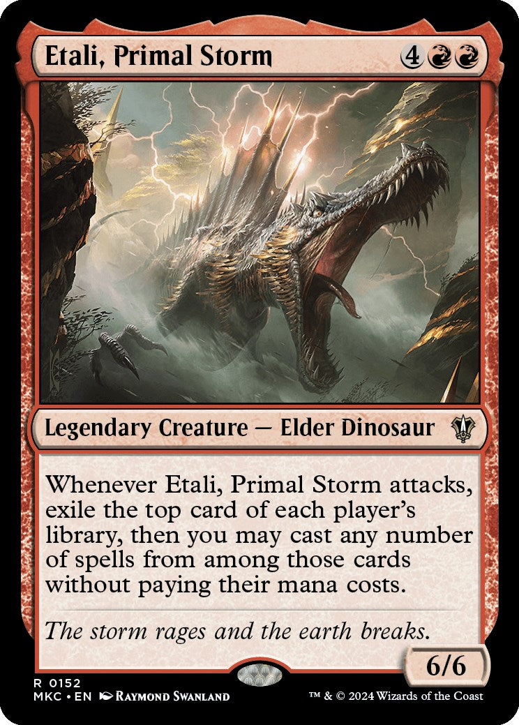 Etali, Primal Storm [Murders at Karlov Manor Commander] | Exor Games New Glasgow