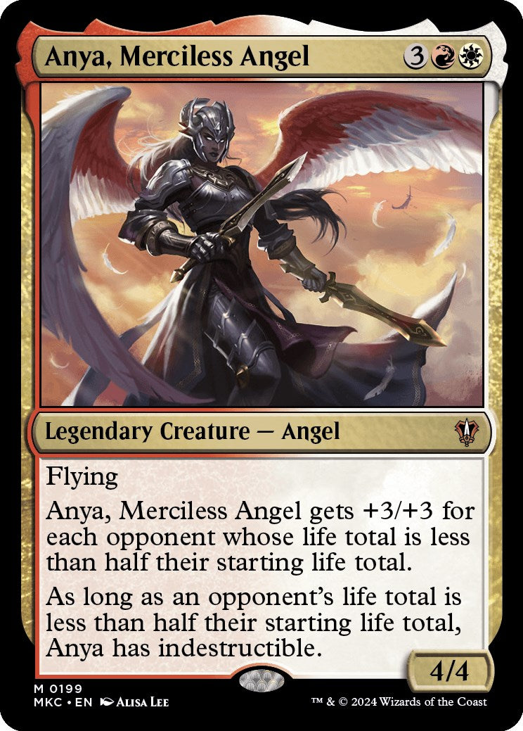 Anya, Merciless Angel [Murders at Karlov Manor Commander] | Exor Games New Glasgow