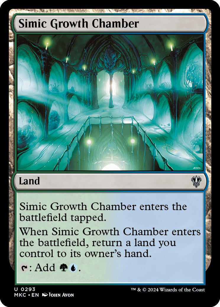 Simic Growth Chamber [Murders at Karlov Manor Commander] | Exor Games New Glasgow