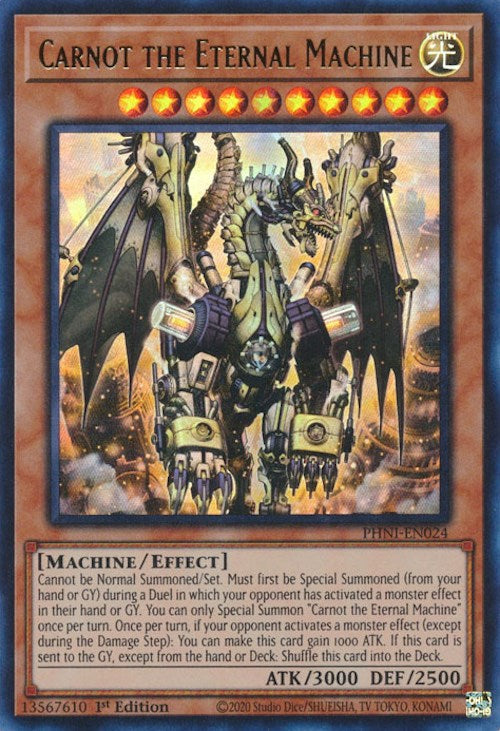 Carnot the Eternal Machine [PHNI-EN024] Ultra Rare | Exor Games New Glasgow