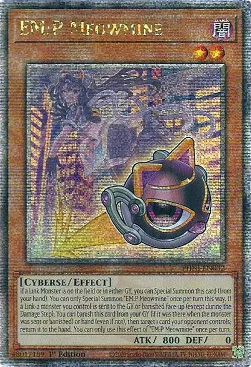 EM:P Meowmine [PHNI-EN032] Quarter Century Secret Rare | Exor Games New Glasgow