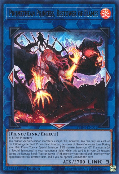 Promethean Princess, Bestower of Flames [PHNI-EN052] Ultra Rare | Exor Games New Glasgow