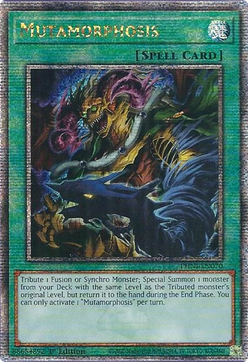 Mutamorphosis [PHNI-EN070] Quarter Century Secret Rare | Exor Games New Glasgow