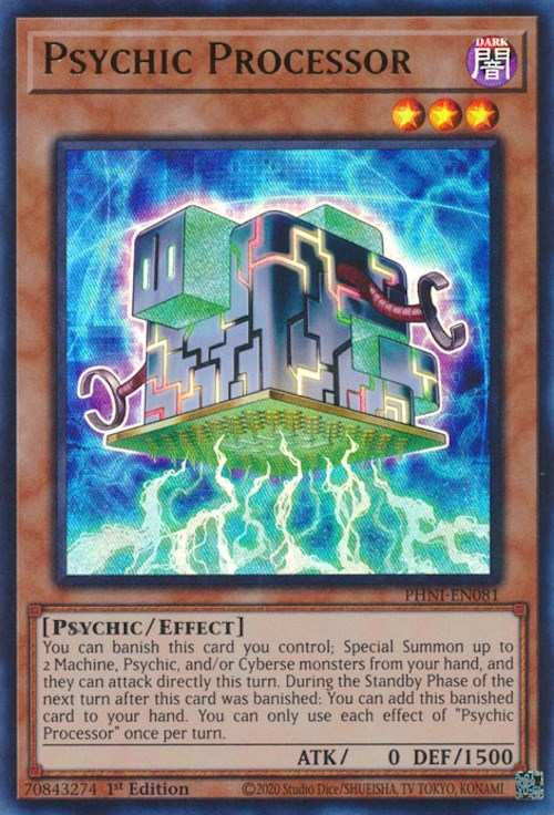 Psychic Processor [PHNI-EN081] Ultra Rare | Exor Games New Glasgow