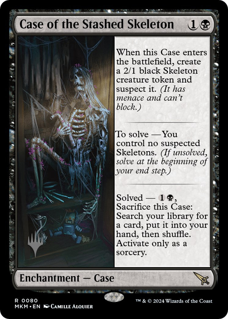 Case of the Stashed Skeleton (Promo Pack) [Murders at Karlov Manor Promos] | Exor Games New Glasgow