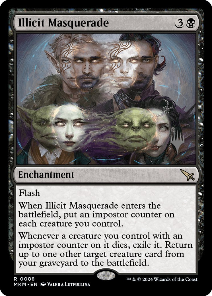 Illicit Masquerade (Promo Pack) [Murders at Karlov Manor Promos] | Exor Games New Glasgow