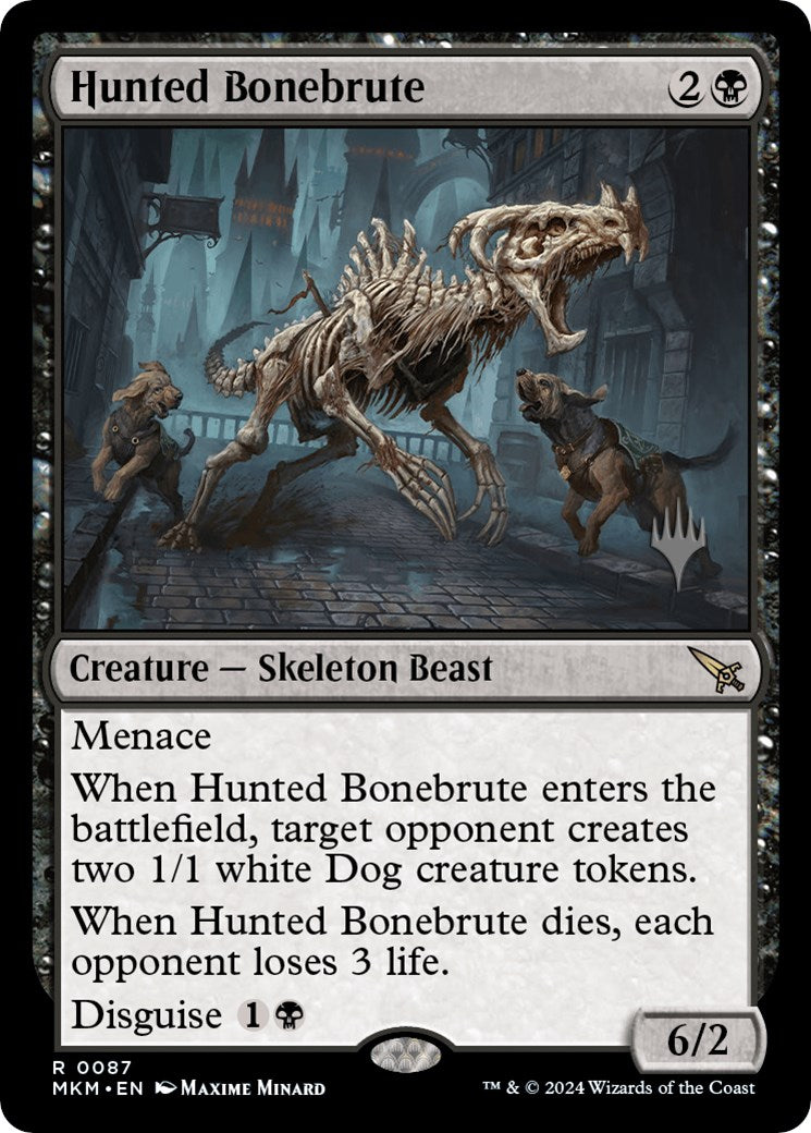 Hunted Bonebrute (Promo Pack) [Murders at Karlov Manor Promos] | Exor Games New Glasgow